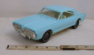 1967 Mercury Cougar Car 10.  5 " Soft Promo Toy Gay Toys Complete
