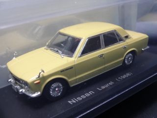 Norev Nissan Laurel 1968 1/43 Scale Box Mini Car Display Diecast Vol 54