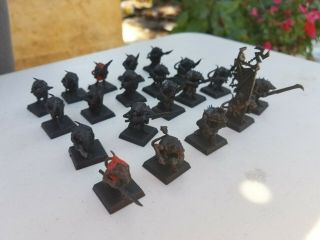Skaven Clan Rats/spears Aos With Command