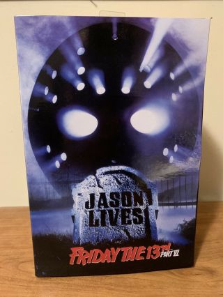 Jason Voorhees - Friday The 13th Part 6 Figure With Opened Box