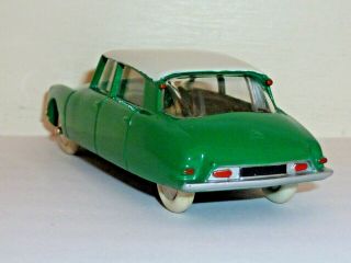 FRENCH DINKY TOYS No.  24 CP CITROEN DS 19 BY ATLAS 3 MODELS 2 1 OPENED 3