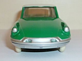 FRENCH DINKY TOYS No.  24 CP CITROEN DS 19 BY ATLAS 3 MODELS 2 1 OPENED 4