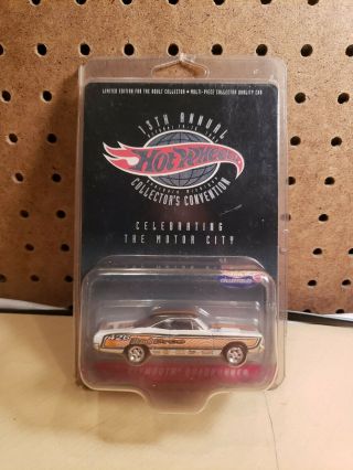 Hot Wheels Plymouth Roadrunner Gtx 13th Annual Collectors Convention 1999