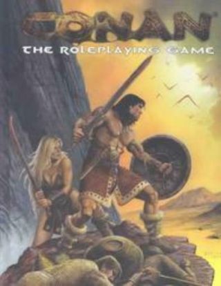 Mongoose Conan Rpg 1st Ed Conan - The Roleplaying Game (1st Printing) Hc Vg,
