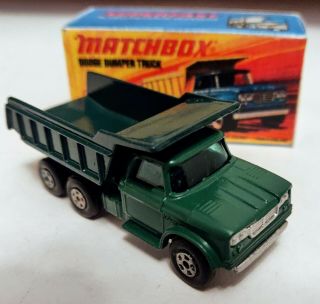 Matchbox Superfast Lesney 48 Dodge Dump Truck 1970 Custom / Crafted Box