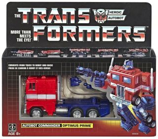 Transformers Optimus Prime Autobot Commander Reissue