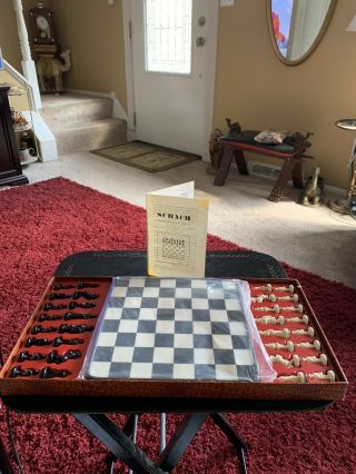 Vintage Chess Set By Schach In Germany,  (rare)