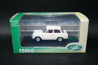 1:43 EBBRO 43314 Toyota Publica UP10 1961 Ivory model cars 3