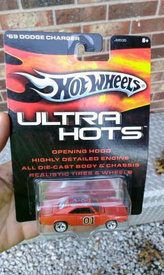Hot Wheels Ultra Hots 69 Charger General Lee Custom Made The Dukes Of Hazzard