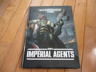 Warhammer 40k Codex Imperial Agents 2016 Hc