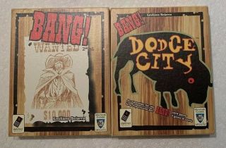 Bang Card Game & Dodge City Expansion Set -