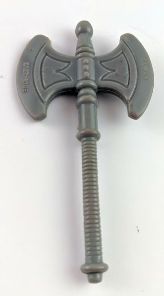 1981 Mattel Motu He - Man Battle Axe Ax Accessory Weapon