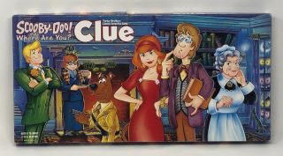 Parker Brothers 2002 Scooby Doo Clue Board Game 100 Complete Hasbro