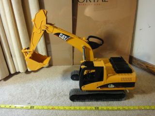 Bruder Cat,  Caterpillar Excavator,  Back Hoe.  Tonka Compatible Construction Toy.