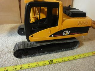Bruder CAT,  Caterpillar Excavator,  Back Hoe.  Tonka compatible construction toy. 2