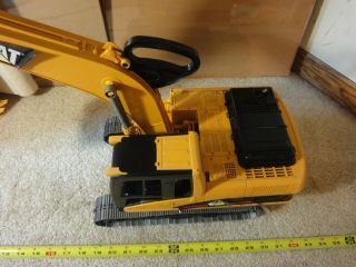 Bruder CAT,  Caterpillar Excavator,  Back Hoe.  Tonka compatible construction toy. 3