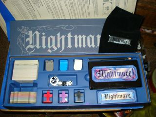 Vintage - Nightmare The Video Board Game By Chieftain 1991 - Complete