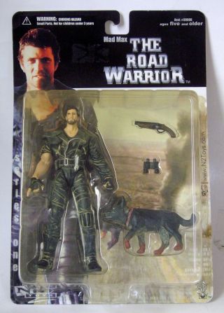 Mad Max The Road Warrior Series With Mad Max Dog In Pkg Action Fig N2