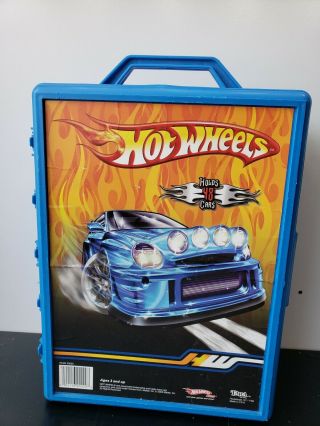 Molded 48 Car Carrying Storage Organizer Case For Matchbox Hot Wheels Diecast