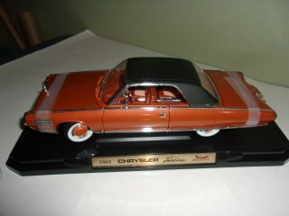 1963 Chrysler Turbine Bronze 1:18 Diecast Model Car By Road Signature 92448