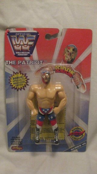 Wwf Bend - Ems Series 7 Ken Shamrock Action Figure From Just Toys 1997 T1054