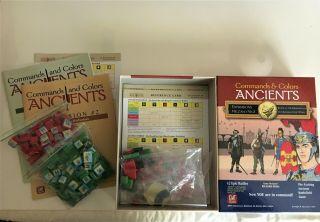 Gmt Command And Colors Ancients 2014 Ed.  Exp 2,  3,  Unplayed Vg Cond