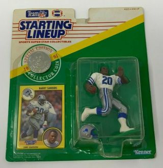 Starting Lineup Barry Sanders 1991 Action Figure