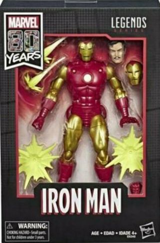 Marvel Legends 80th Anniversary Iron Man In Package