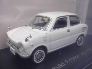 Suzuki Fronte 360 1967 White 1/43 Scale Box Mini Car Display Diecast Vol 48