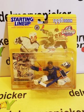 Nhl Hockey Grant Fuhr (1998) Starting Lineup Kenner Figure - (st Louis Blues)