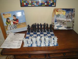 Harry Potter Wizard Chess Set 2002 Mattel 43533 Complete Board Game