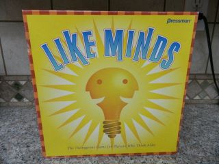 Like Minds Game By Pressman - 2004 Edition - 100 Complete