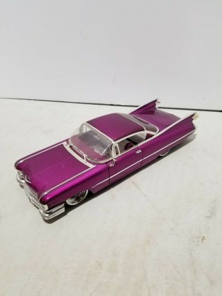 1958 Cadillac Deville Purple Jada Toys 1:24 Dubcity