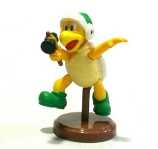 Japan Nintendo Furuta Mario Hammer Bro.  Mini Figure Toy Kid Game
