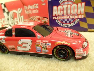 1998 Action 1:24 NASCAR Dale Earnhardt Sr Coke Coca Cola Monte Carlo Bank 3 7