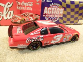 1998 Action 1:24 NASCAR Dale Earnhardt Sr Coke Coca Cola Monte Carlo Bank 3 8
