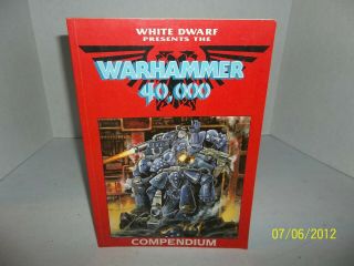 Warhammer 40k Rogue Trader Compendium 1989 Book S25