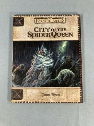 City Of The Spider Queen - D20 Dungeons & Dragons Rpg 3.  5 D&d