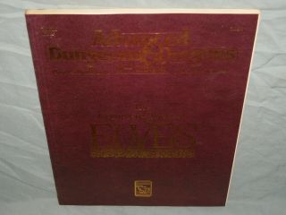 Ad&d 2nd Ed Aid - Phbr8 The Complete Book Of Elves (hard To Find And Exc -)