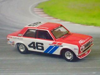 Scca Racing 1971 Datsun 510 Trans Am - Bre Racing 1/64 Scale Limited Edition W