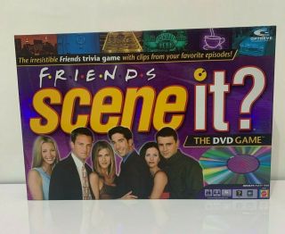 Scene It Friends Edition (dvd Game) Disc No Scratches Complete