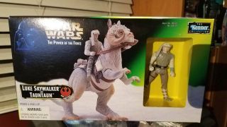 Star Wars - Power Of The Force (potf) - Action Figure - Luke Skywalker & Tauntaun