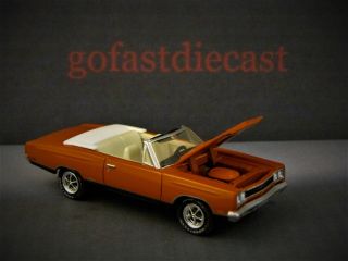 1969 69 Plymouth Hemi Gtx 1/64 Scale Limited Ed Collectible Diorama Model