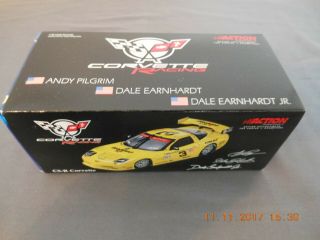 Dale Earnhardt,  Dale Jr.  & Andy Pilgrim 3 Goodwrench Corvette 1:43