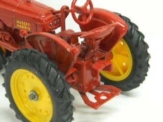 ERTL 1/16 Scale MASSEY HARRIS E44 Farm Tractor - Red w Yellow Wheels Cond// 4