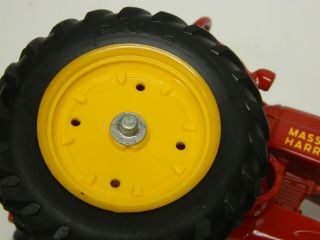 ERTL 1/16 Scale MASSEY HARRIS E44 Farm Tractor - Red w Yellow Wheels Cond// 7