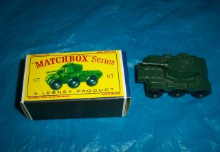 Matchbox Saladin Armoured Car Army Vehicle