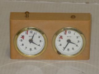 Vintage Bhb West Germany Mechanical Wind Up Analog Chess Timer