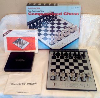 Radio Shack 1650 Computerized Chess Fast Response Time 9 Levels 60 - 2194
