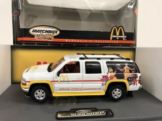 2000 Chevrolet Suburban Mcdonald’s Matchbox 1:24